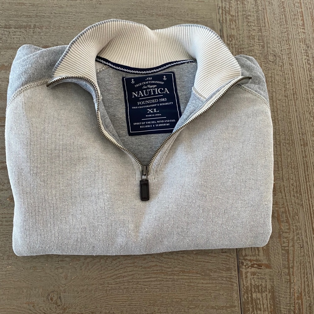 Men’s Nautica Long Sleeve Pullover Top XL